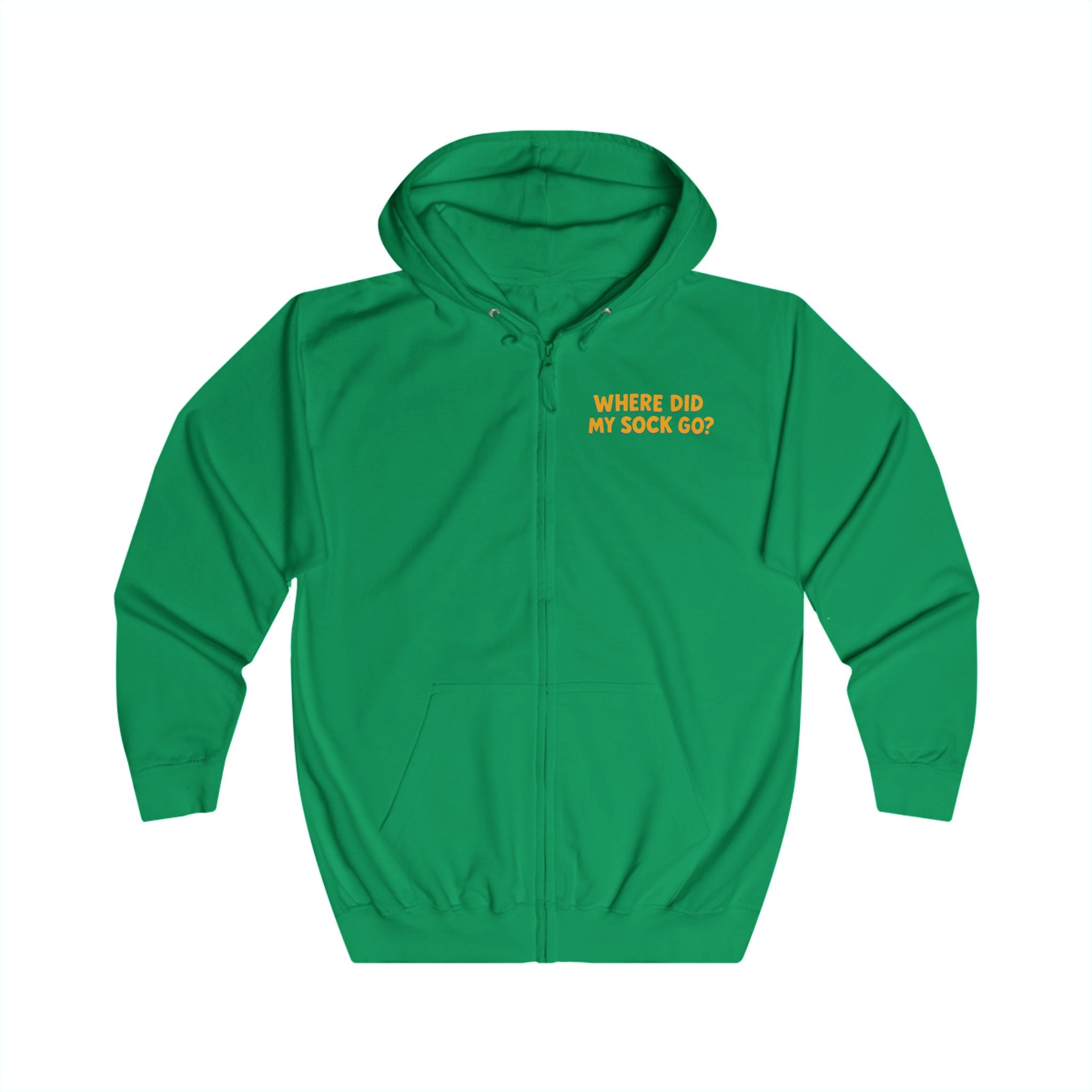 Where Did My Sock Go? Full-Zip Hoodie