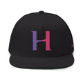 Halfglass Embroidered Flat Bill Snapback