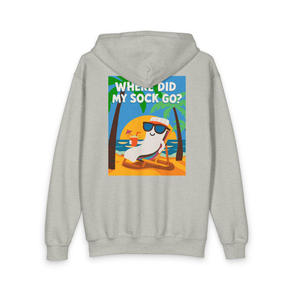 Where Did My Sock Go? - Youth Zip Hoodie