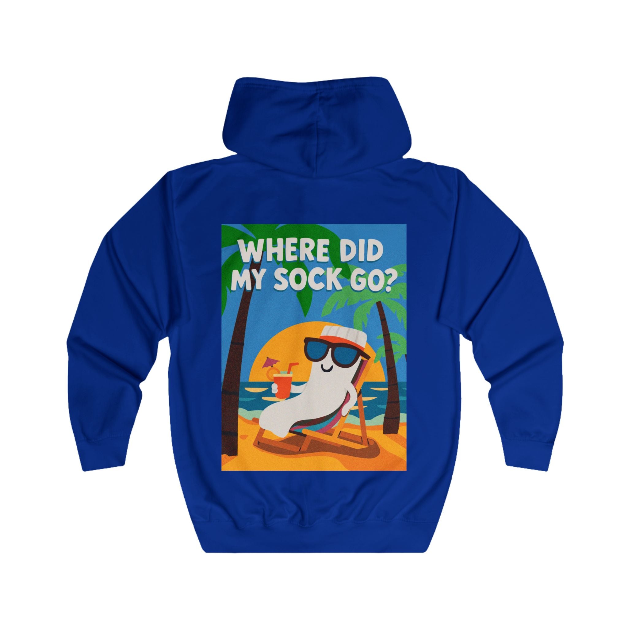 Where Did My Sock Go? Full-Zip Hoodie