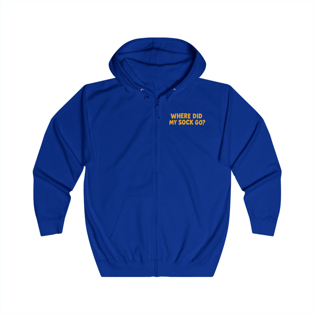 Where Did My Sock Go? Full-Zip Hoodie