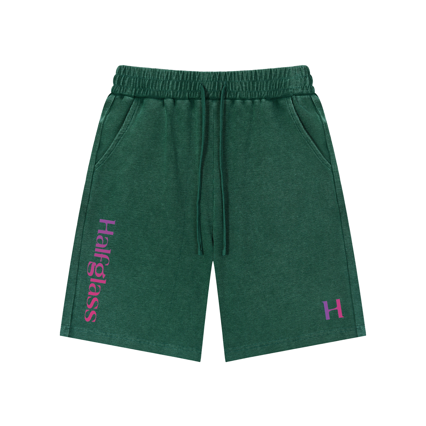 Halfglass Mineral Wash Waffle Knit Shorts