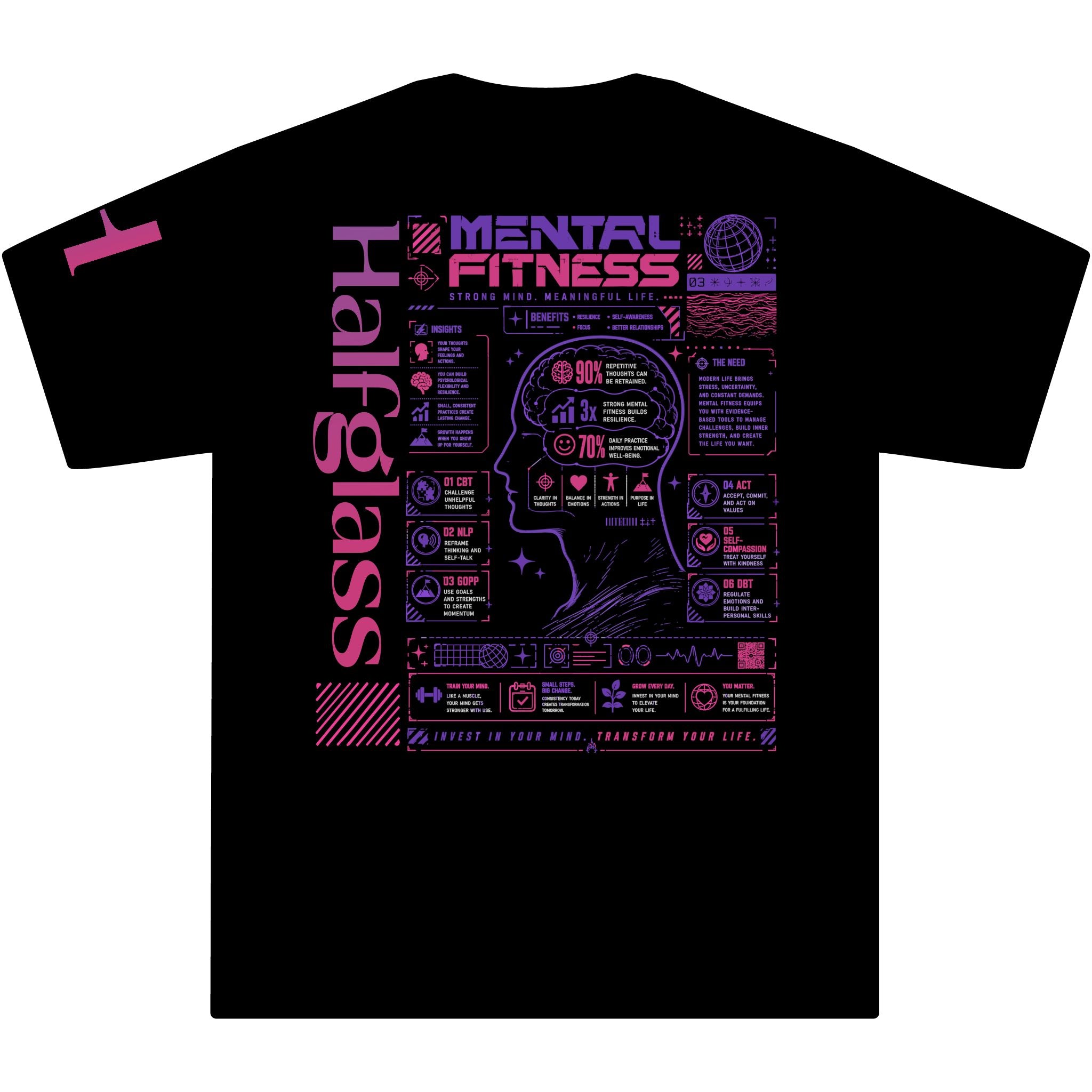 Halfglass Mental Fitness T-Shirt