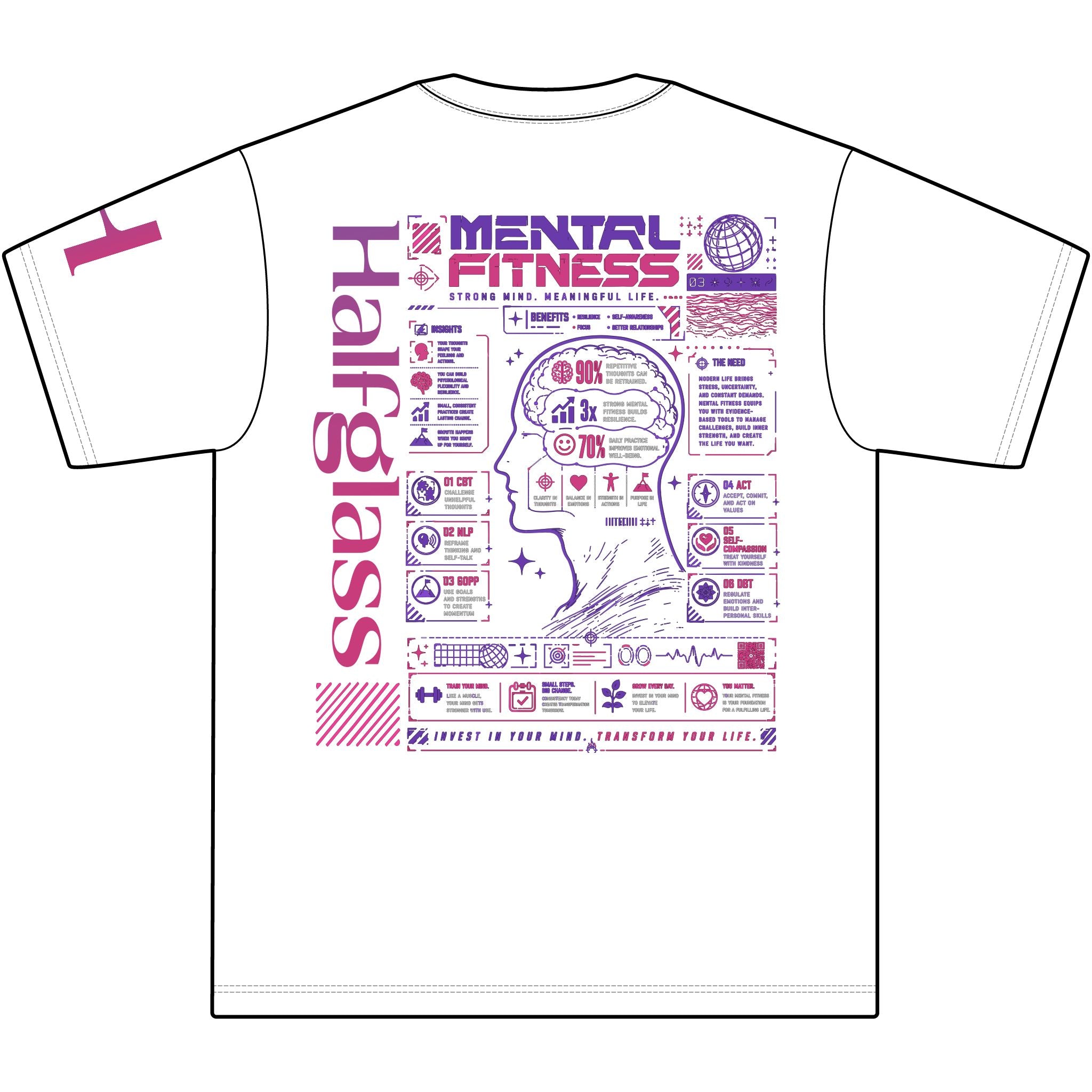 Halfglass Mental Fitness T-Shirt