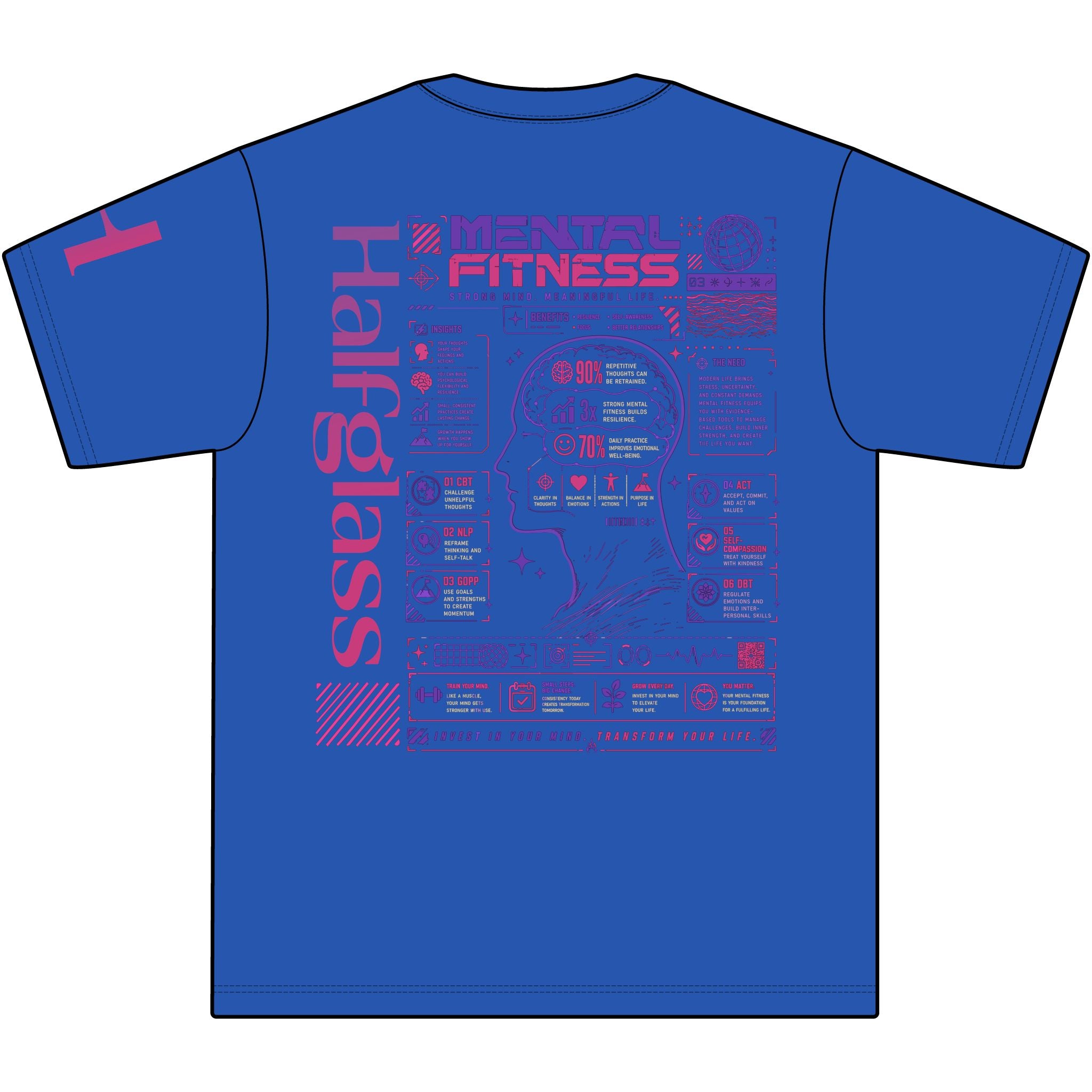 Halfglass Mental Fitness T-Shirt