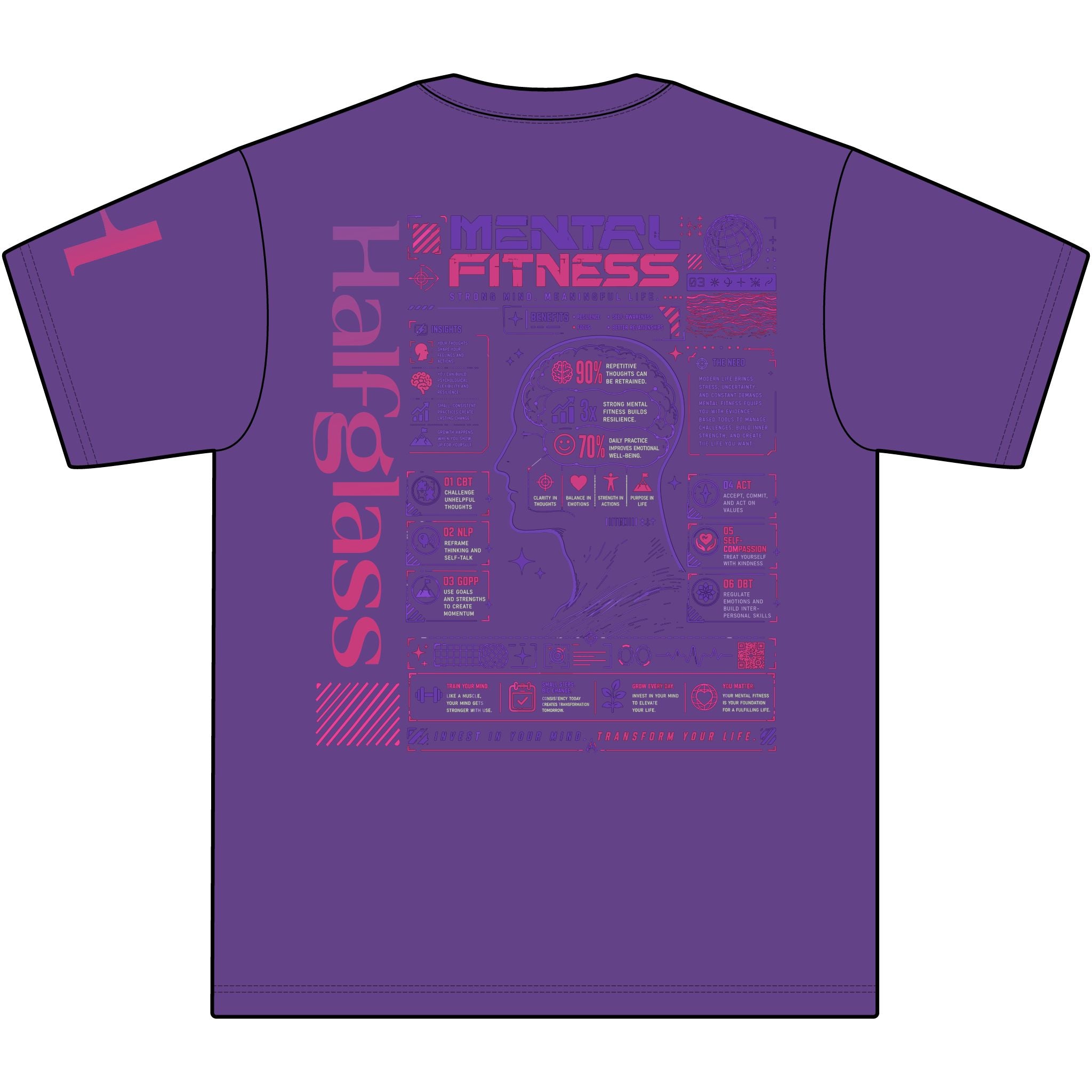 Halfglass Mental Fitness T-Shirt