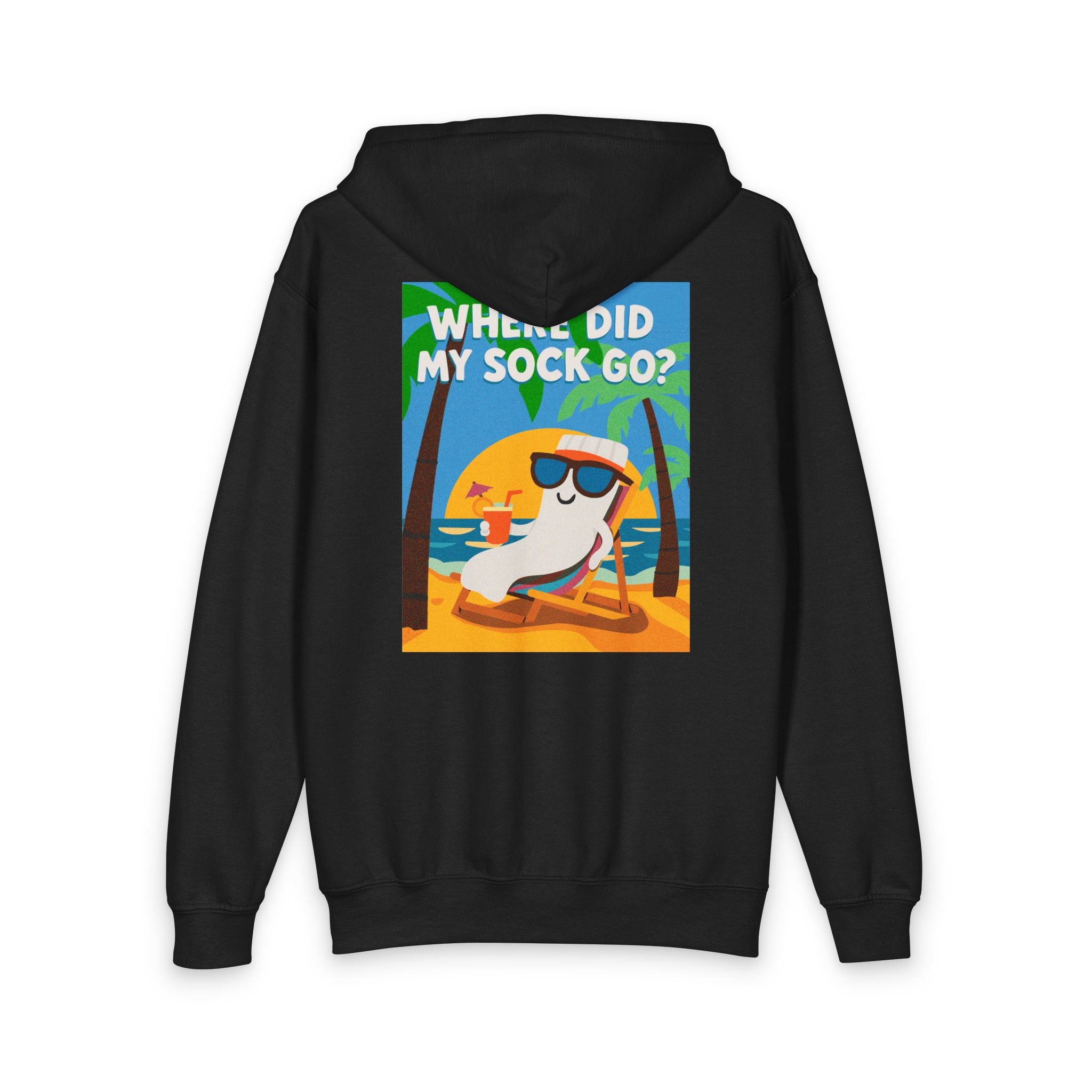 Where Did My Sock Go? - Youth Zip Hoodie