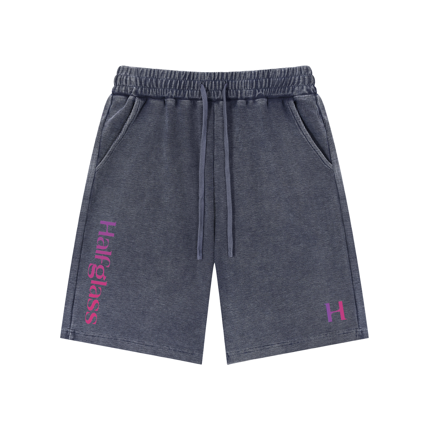 Halfglass Mineral Wash Waffle Knit Shorts