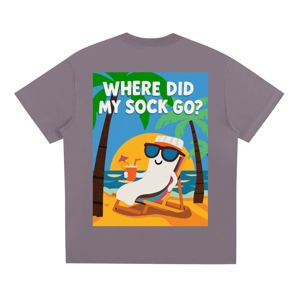 Where Did My Sock Go? Quick-Dry Cooling T-Shirt