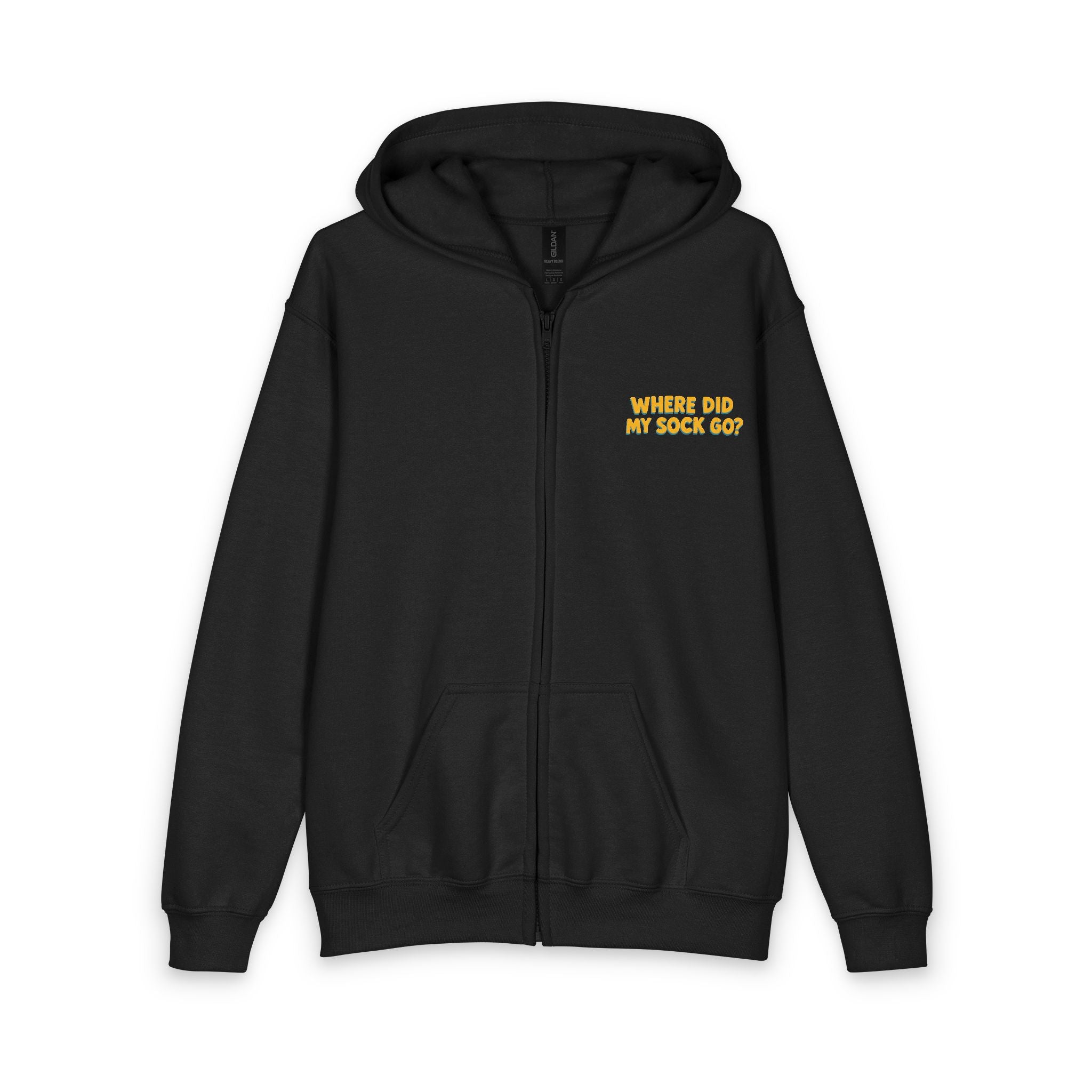 Where Did My Sock Go? - Youth Zip Hoodie