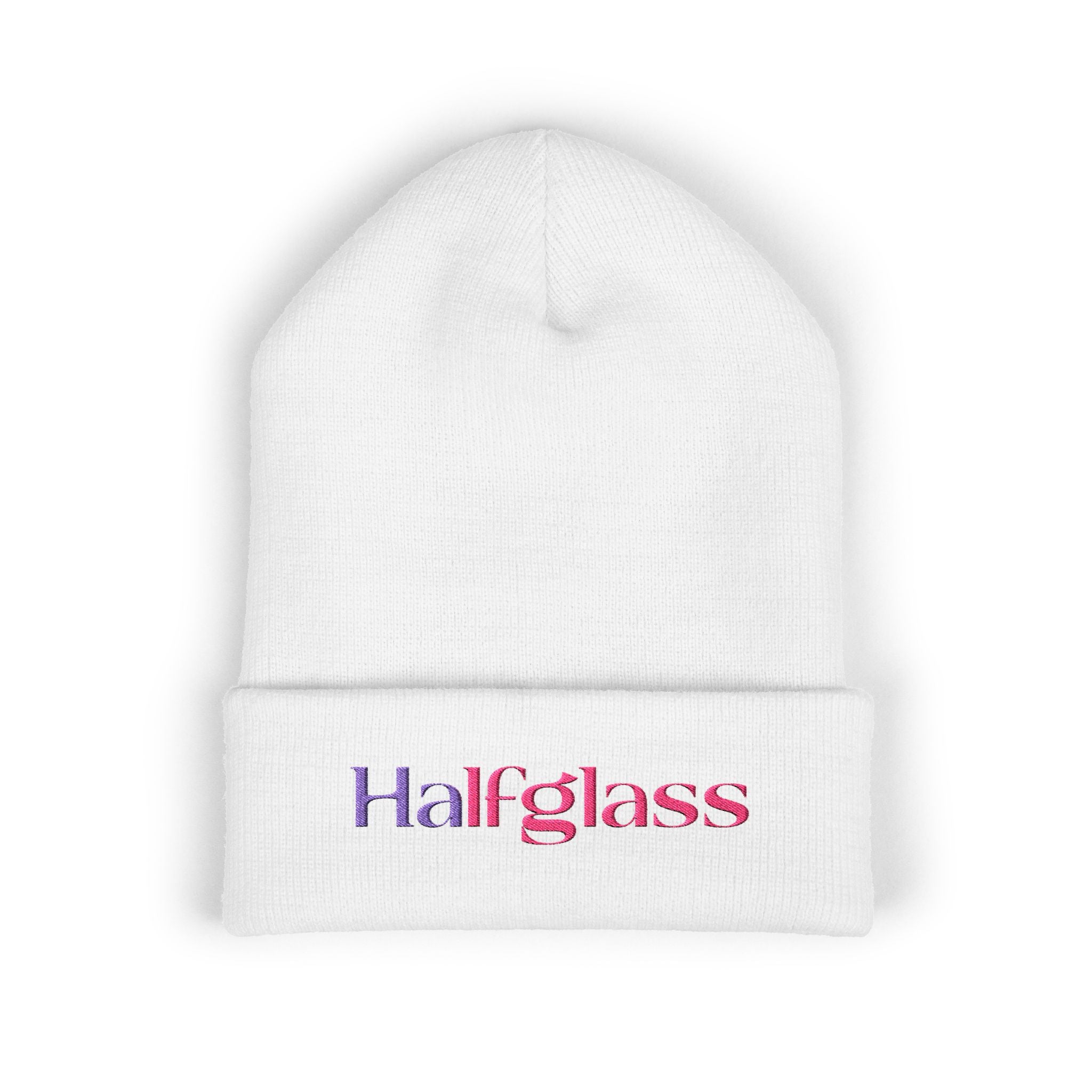 Halfglass Embroidered Cuffed Beanie