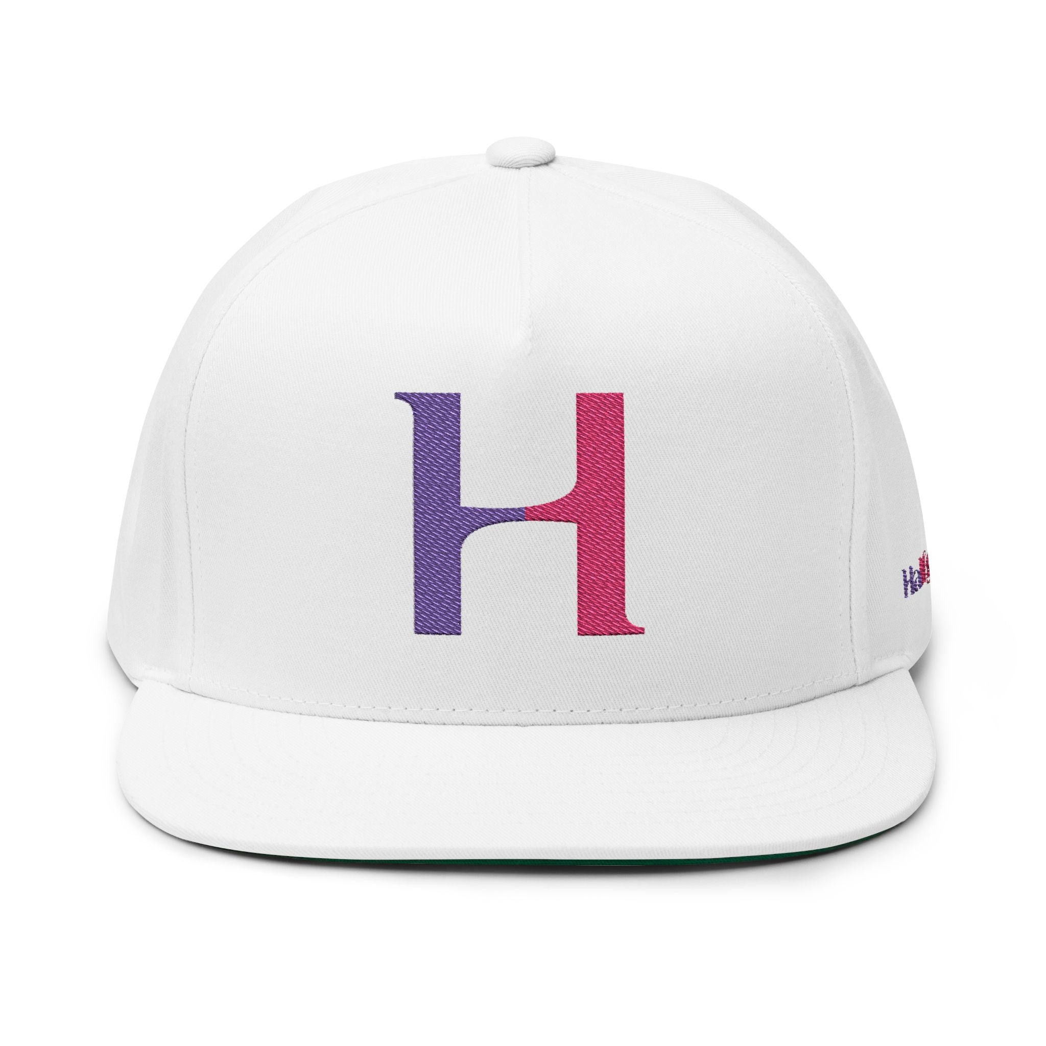 Halfglass Embroidered Flat Bill Snapback