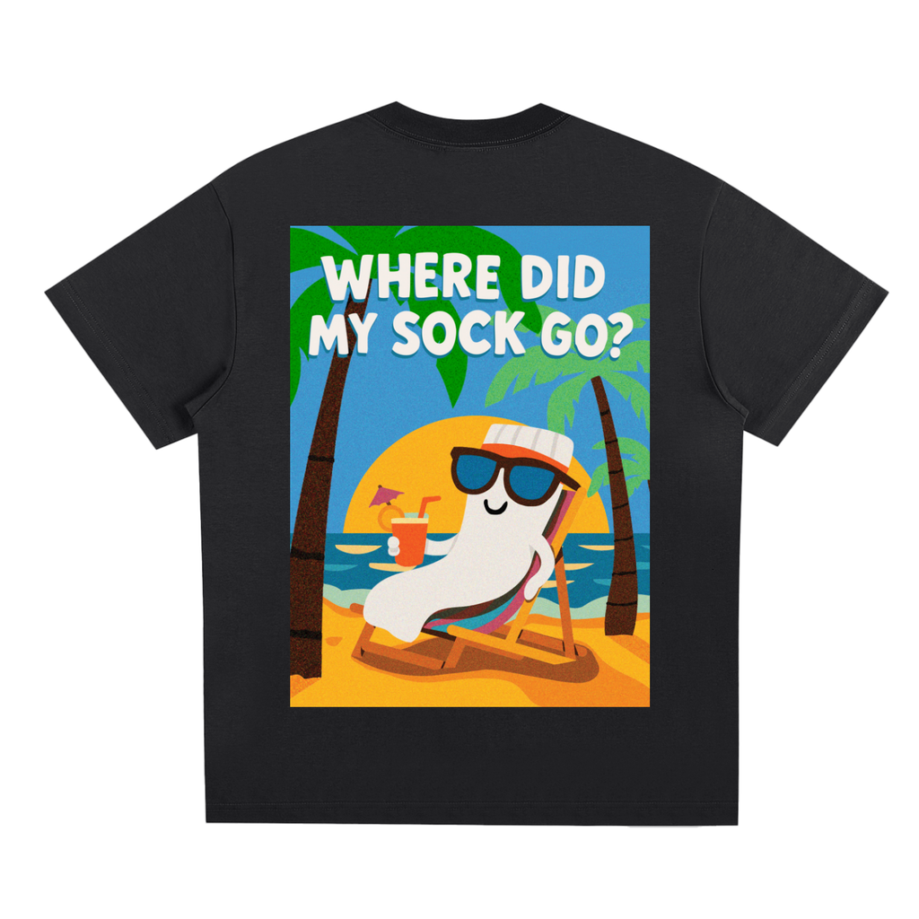 Where Did My Sock Go? Quick-Dry Cooling T-Shirt