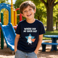 WDMSG - Sock Hero Organic cotton kids t-shirt — editorial