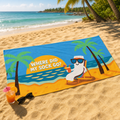 Where Did My Sock Go - Beach Towel — editorial